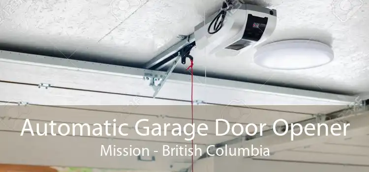 Automatic Garage Door Opener Mission - British Columbia