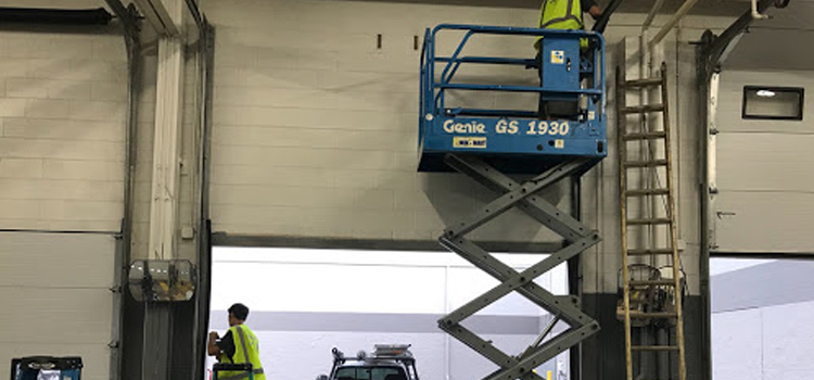 Commercial Garage Door Track Repair Mission