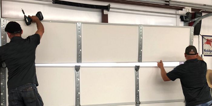 commercial overhead door repair in Mission