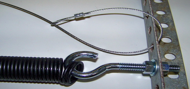 garage door cable installation in Mission