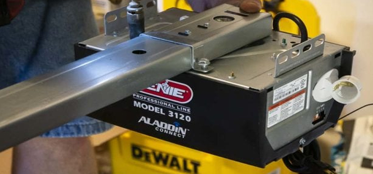 genie garage door opener repair in Mission